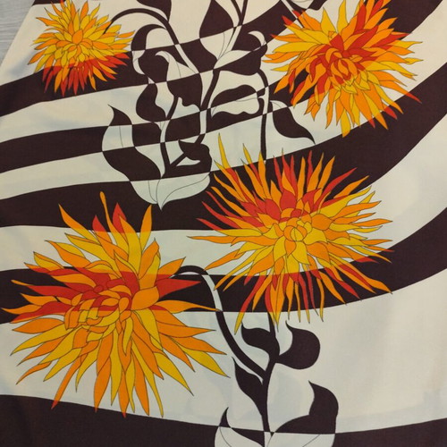 Vintage dress size M like new, colorful, hand-made