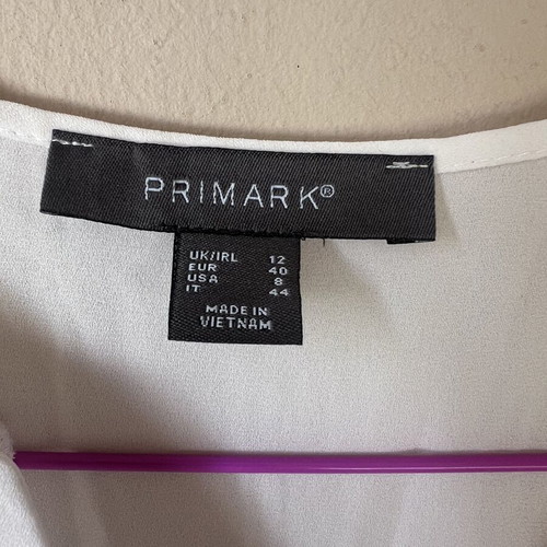 White shirt Primark like new, size M