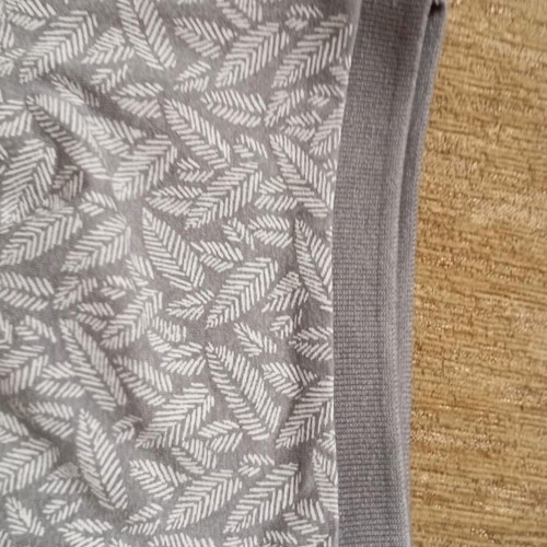 Kensington Eastside short sleeve button-up shirt XL like new, white gray