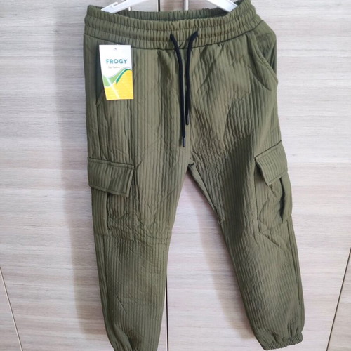 Fleece set military style for 8-9 years like new, green