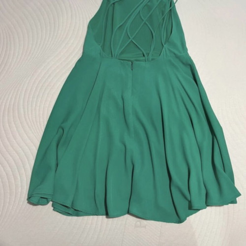 Bershka Dress Like New, Green, Size M