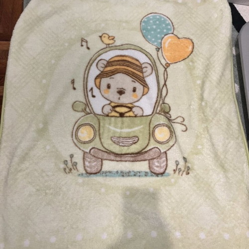 Baby crib blanket acrylic unused