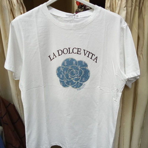 La Dolce Vita women's short-sleeve blouse new, white
