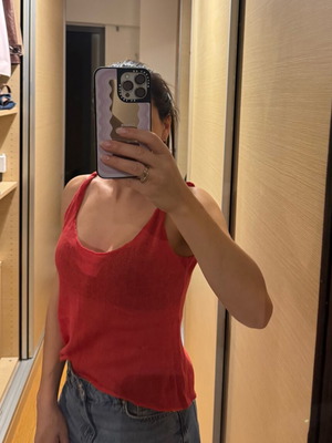 Top Ioanna Kourbela new, coral, size L