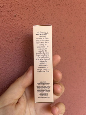 NL Beauty Hydro Lips Lip Balm new hydrating with macadamia and jojoba oils