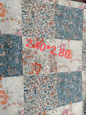 Ύφασμα Ισπανίας σατινέ 2.40x2.80 καινούργιο