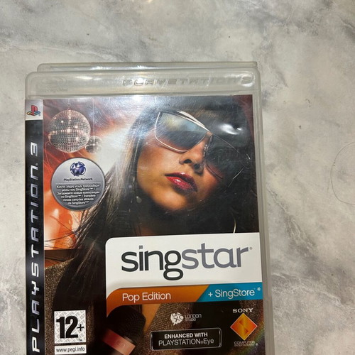 Singstar Pop Edition for PlayStation 3 like new