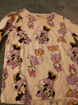 Sinsay Disney girls' long-sleeve t-shirt 122 cm used, white multicolor