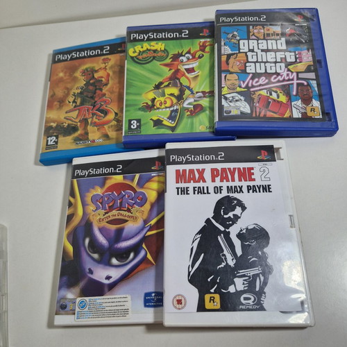 Παιχνίδια PlayStation 2 σαν καινούργια, σετ 5, αυθεντικά CD με εξώφυλλα