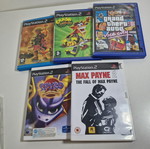 Παιχνίδια PlayStation 2 σαν καινούργια, σετ 5, αυθεντικά CD με εξώφυλλα