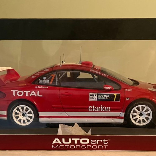Peugeot 307 WCR 2005 Night Race Version 1:18 AUTOart καινούργιο