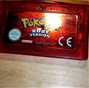 Pokemon ruby για nintendo gameboy advance/ gba sp/ gba micro/ds/ ds lite