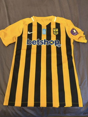Aris matchworn football jersey, Aris vs Olympiakos 8/7/2020