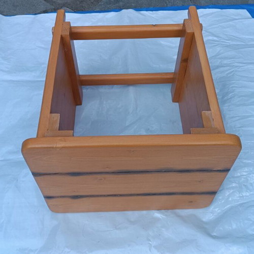 Stool / Ottoman / Seat / Table. Surface 45X35 cm. Height 49 cm