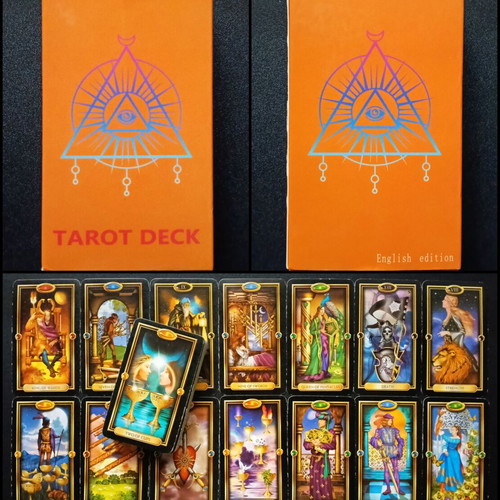 Tarot Deck English Edition used, 78 cards