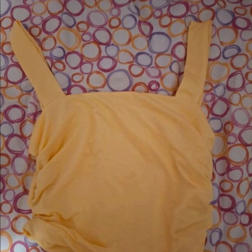 Shein yellow top, size S