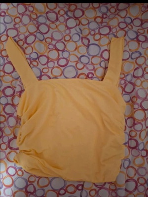Shein yellow top, size S