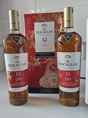 Macallan 12 Years Old Double Cask Matured Year Of The Pig 2019 Twin Pack
