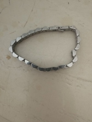 Silver hand accessory chain bracelet