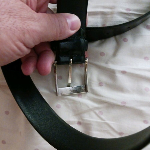 Hugo Boss genuine belt used, size 115