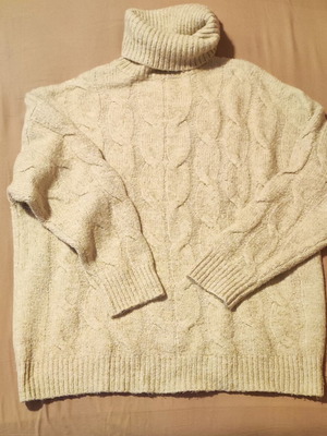 Beige Bershka Pullover like new, size M