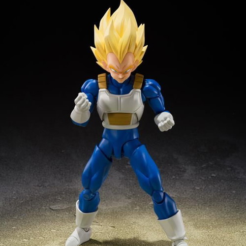 S.H. Figuarts Super Saiyan Vegeta figure new, Dragon Ball Z Cell Arc