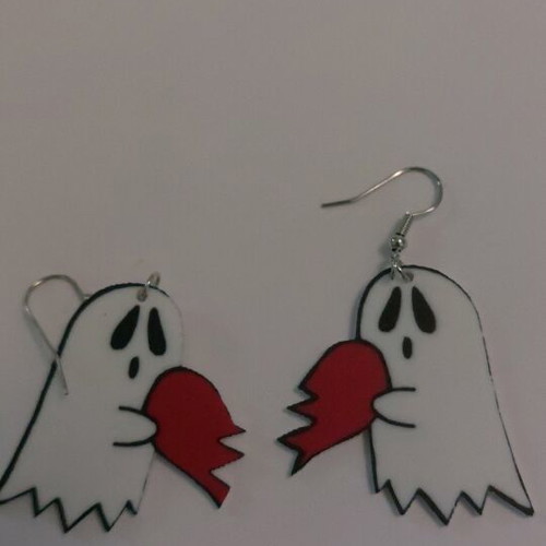 Ghost earrings new