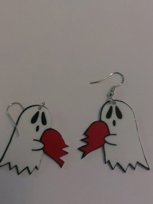 Ghost earrings new
