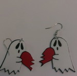 Ghost earrings new