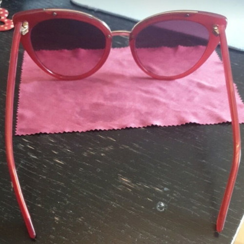 El Greco handmade sunglasses like new, red