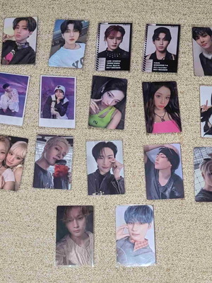 Photocards K-pop σαν καινούργια από Stray Kids, Babymonster, Le sserafim, Ateez