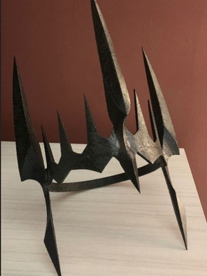 Lord of the Rings Sauron's Crown 3D printed new, durable PLA+