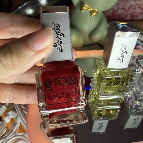 Sergio nail polish set of 3 colours