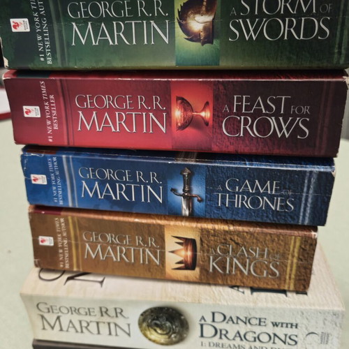 George R. R. Martin A Song of Ice & Fire complete 6-book set, English