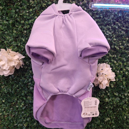 Lilac dog hoodies new, sizes XL and XXL