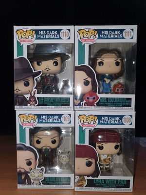 Funko Pop His Dark Materials pack new condition