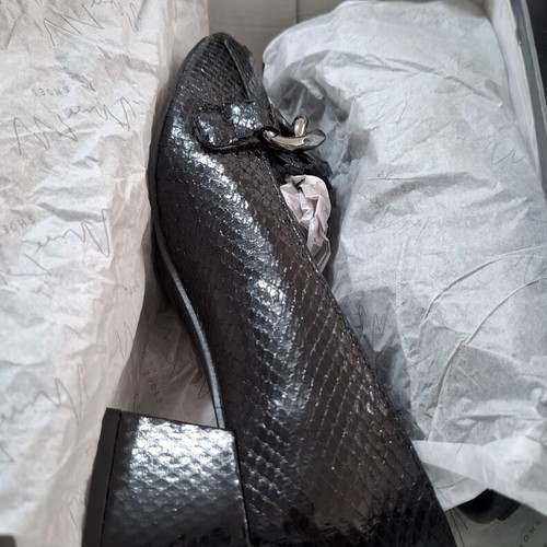Miss NV Croco Women's Pumps Size 36 New Black
