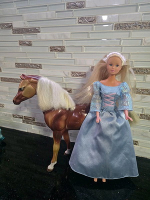 Steffi doll and horse used, pack