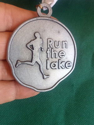 Commemorative Run the Lake 2018 Medal like new