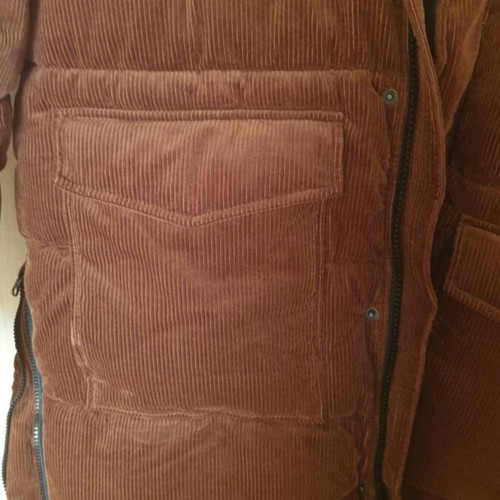 American Eagle men's jacket new, size M, brown red