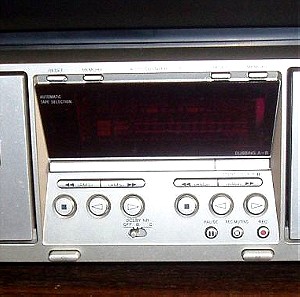 SONY TC-WE475 Silver - Stereo Auto-Reverse Double Cassette deck