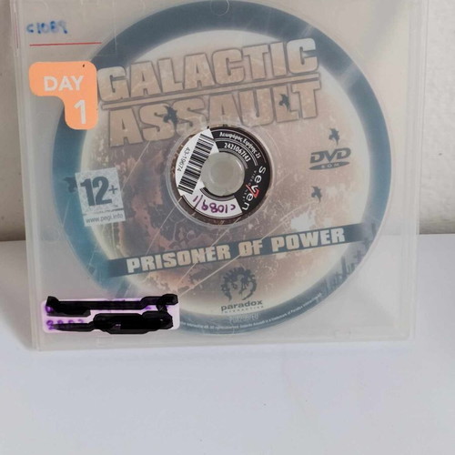 Galactic Assault Prisoner of Power PC game like new