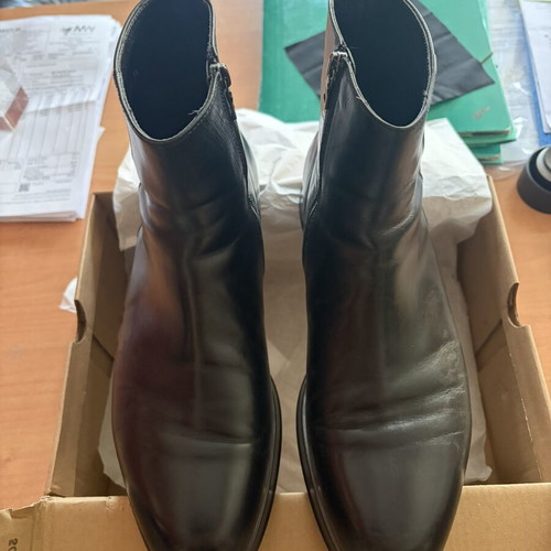 Prada black ankle boots size 7.5 (41.5)