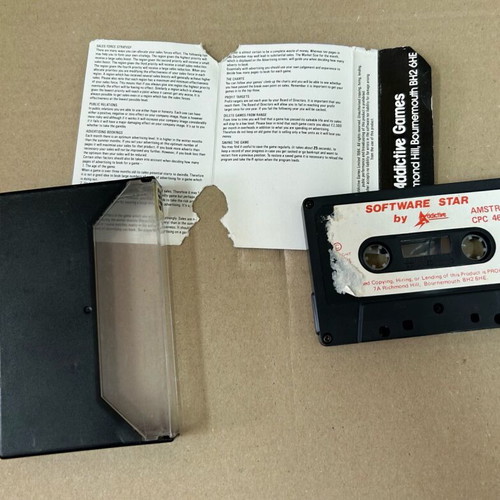 Addictive 1985 Amstrad CPC software used
