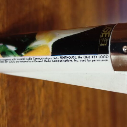 Clipper lighter like new with Penthouse logo and vintage design