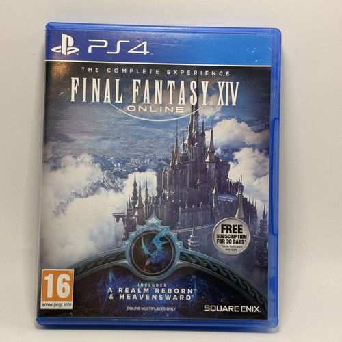 Final Fantasy XIV PS4 used action adventure game