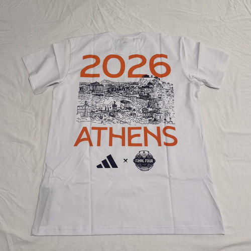 Adidas EuroLeague Final Four Athens 2026 Event Tee new, XL