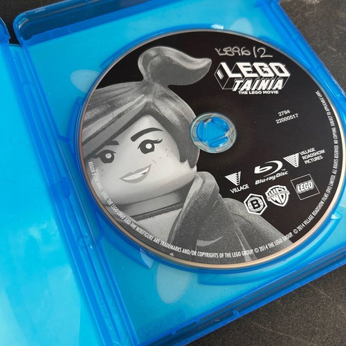 The Lego Movie Blu ray used, Greek language