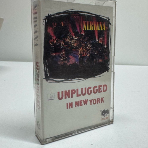Nirvana MTV Unplugged in New York cassette like new, rock