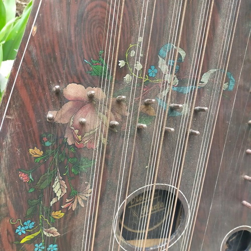 Vintage string instrument, 60 cm x 40 cm